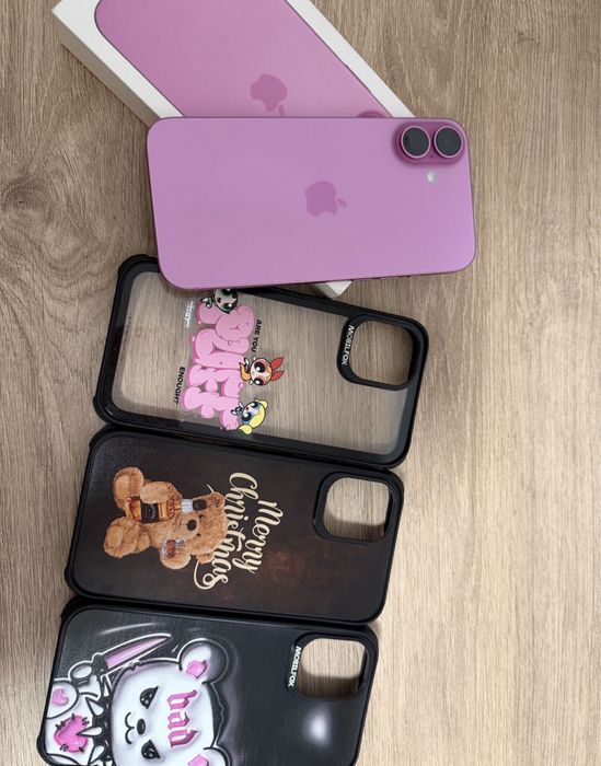 Iphone 16 Plus Pink,128 gb ,100% baterie