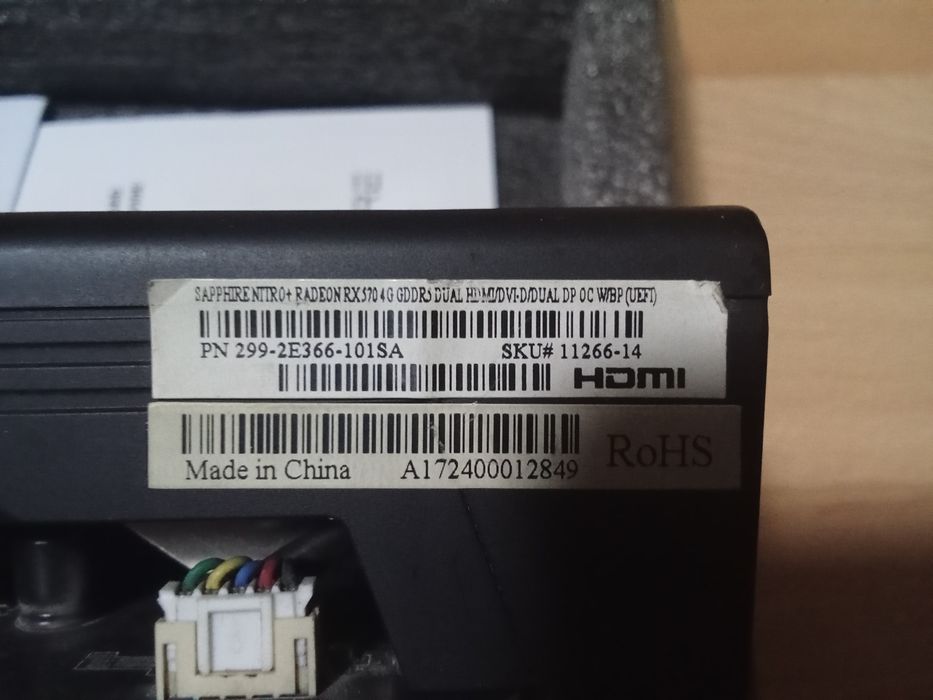 Rx 570 Sapphire Nitro 4GB