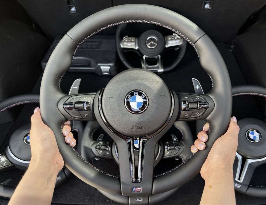 Руль Bmw черный E90 E71 E89 E84 E70 бмв Е90 Е71 Е84 Е70