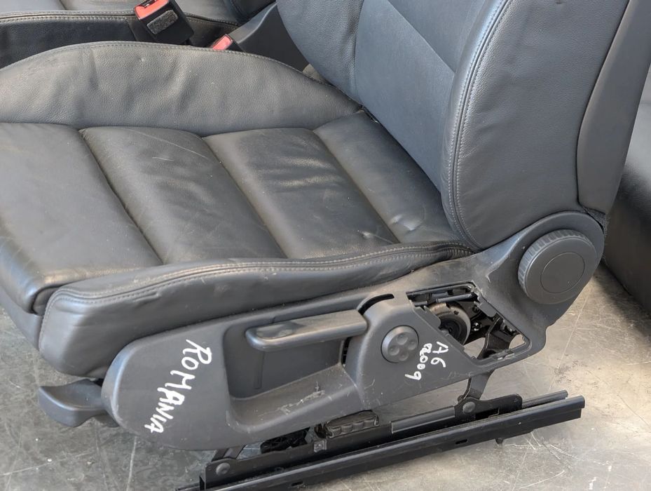 INTERIOR PIELE / SCAUNE + BANCHETE AUDI A6 S LINE 2009 2.0 DIESEL / SEDAN 2004-2011 COD OEM 8E0881105BS / 8E081105BS