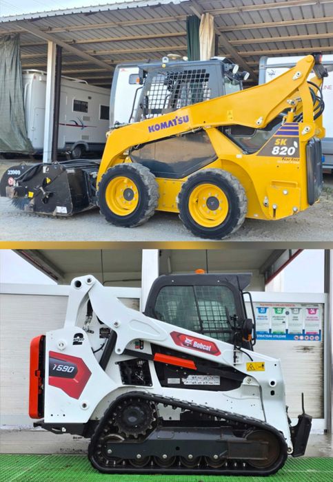 Miniîncarcător 2025 Komatsu SK 820 mini încărcător cu 430