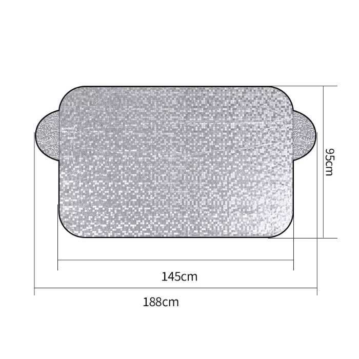 Термо сенник за предно стъкло Automat - 188 x 95см, UV защита