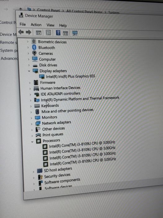 Hp core i3 8chi avlod ideal holatda