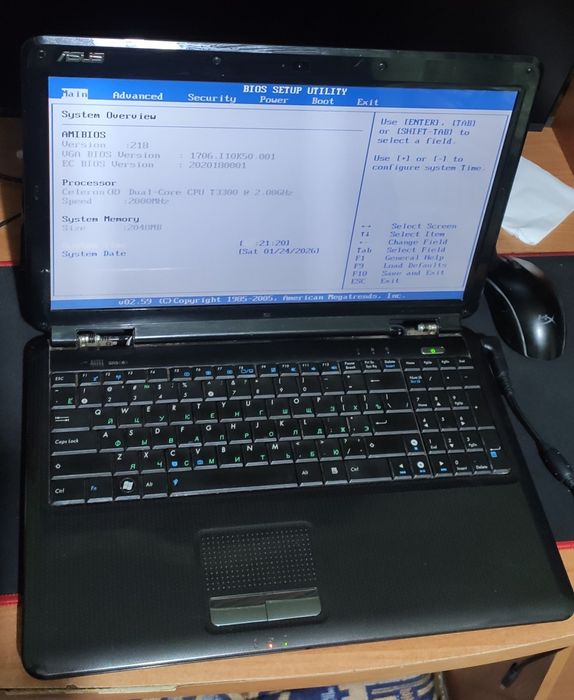 Ноутбук Asus K50 IJ