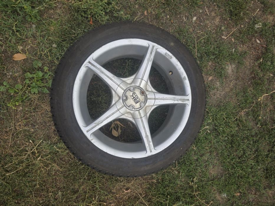 Jante pe 16 .2 cu cauciucuri de iarna și 2.m+s