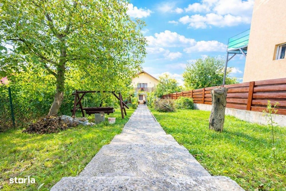 Vila single 4 camere  2 bai S =  193 mp + teren 500 mp Valea Lupului