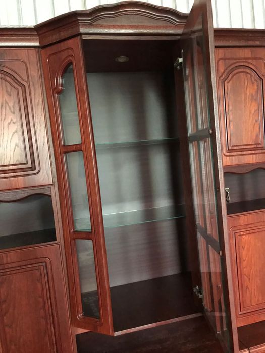 Шкаф горка из натурального дерево