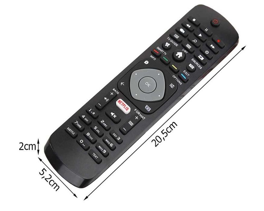 Telecomanda universala pentru TV Philips Smart 4K UHD cu Netflix