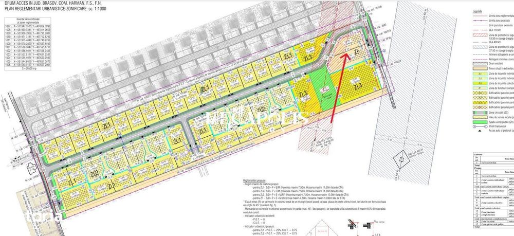 Teren Dezvoltare Comerciala / Utilitati / Cartier Nou
