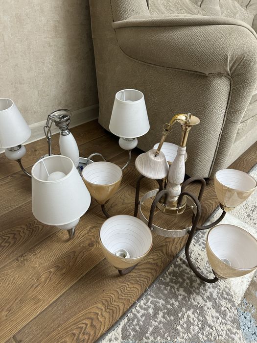 Люстра сатылады. Келісімі бар