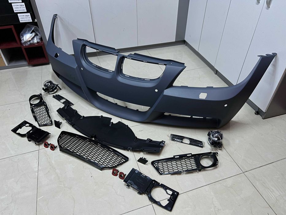 Bara Fata Model Mtech BMW Seria 3 E90 2005-2008 cu PDC SI SRA