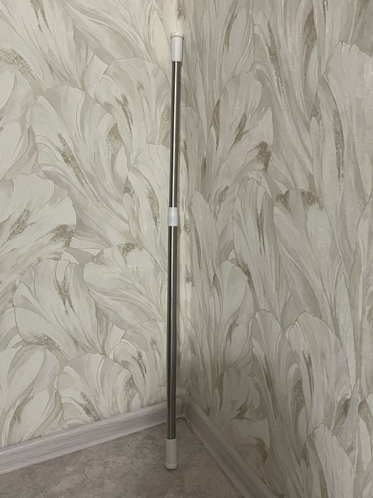 Карниз прямой 120см для ванной (70см-120см)