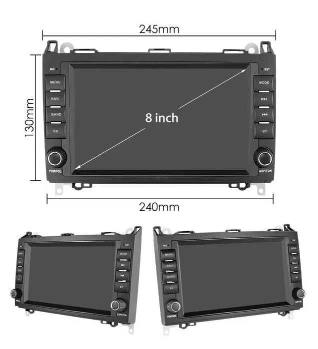 OFERTA: 4GB Navigatie Mercedes Sprinter VW Crafter Vito Viano Carplay