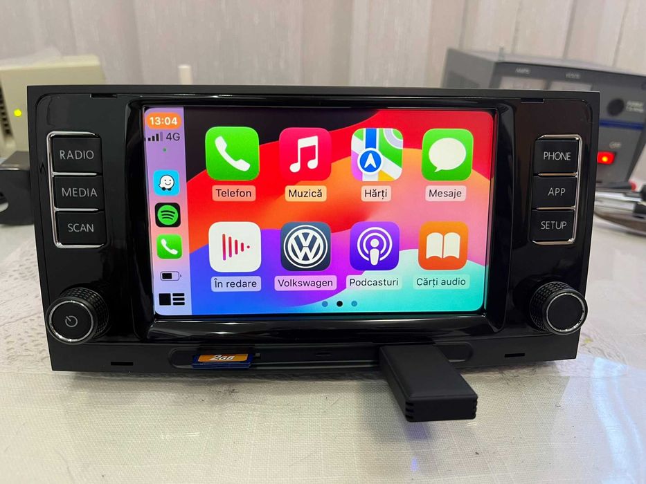 Multimedia RCD 880 vw Touareg-Caravelle-T5-Android auto-Apple-Carplay
