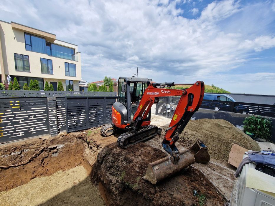 excavator de inchiriat, ilfov - afumati