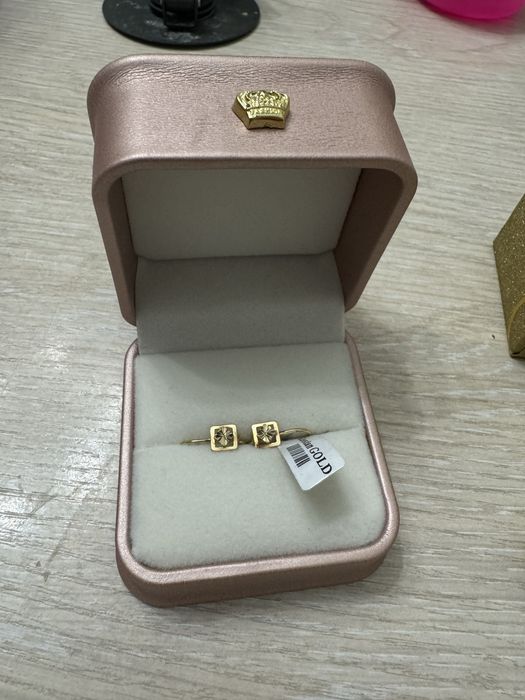 Серьги золото 585 пробы