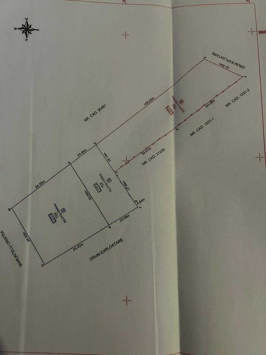 Teren intravilan parcelat Suseni, jud Giurgiu -  7500 m2
