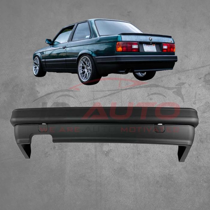 Задна броня BMW E30 – M-Tech дизайн, бмв е30 тунинг