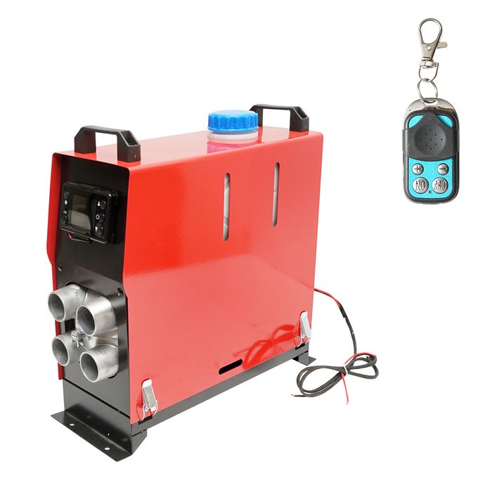 Incalzitor stationar sirocou 12V 5KW Diesel, display LCD, cu telecomanda, rezervor 5L, 380x170x145 mm, 7.5 Kg - Breckner Germany