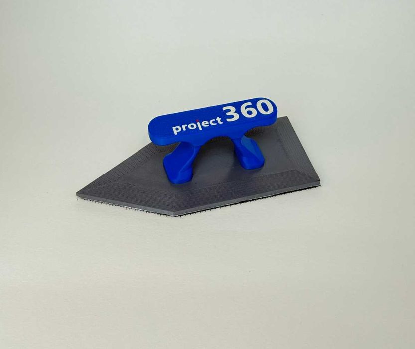 Ръчен шлайф за шпакловка Delta. Деликатно шлайфане Project360bg