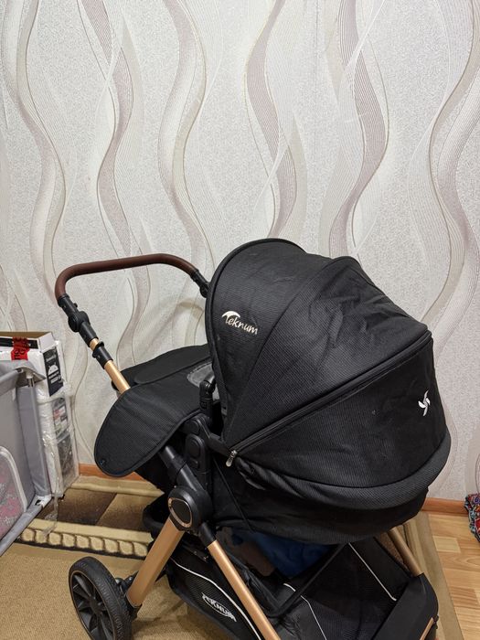 Детский коляска черный цвет