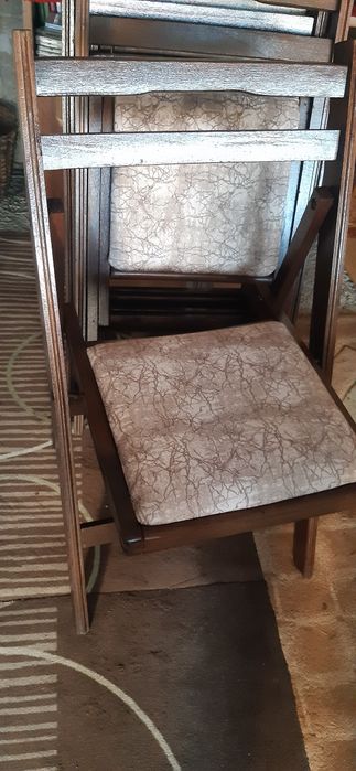 градински сгъваеми столове 4бр.