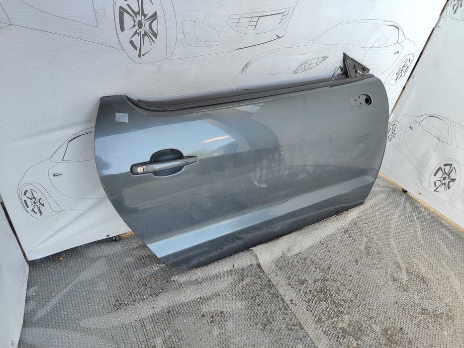 Ușă Față Dreapta Peugeot RCZ Coupe Gri KTP - Vopsea Gri Shark 9002CP 2011 / [2010-2015] / (12D)