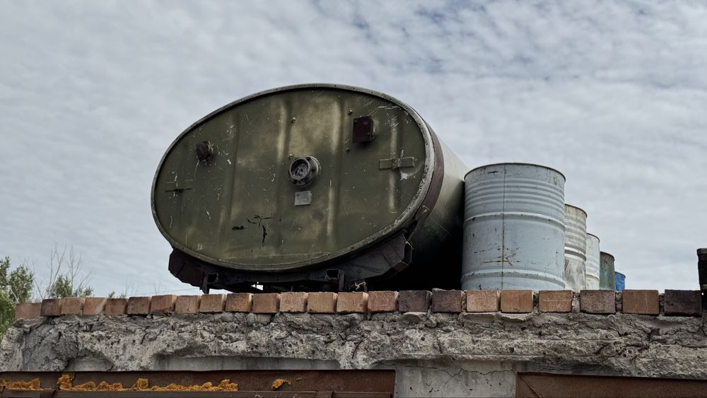 Продается бочка алюминиевая