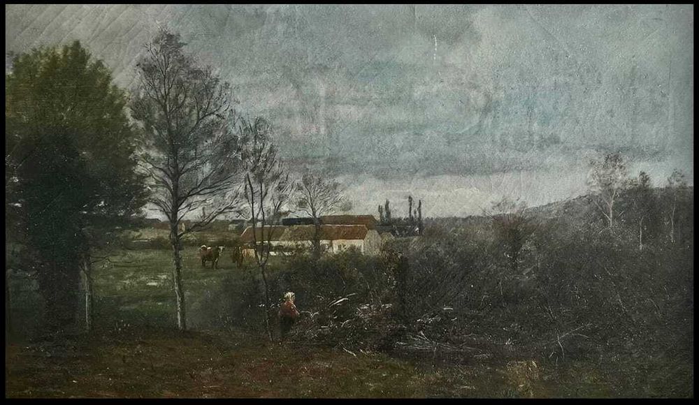 Картина Armand Beauvais (1840-1911) - Coucher de Soleil