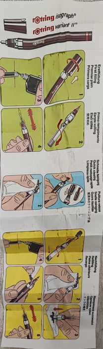 Нов Рапидографи Rotring Isograf