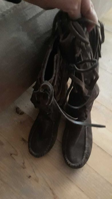 Ботуши ZARA велур 30 lv