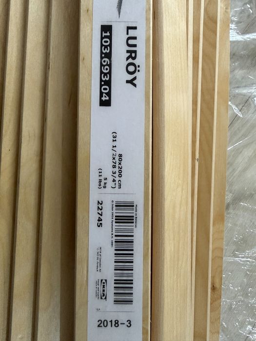 Ламели на кровать IKEA и кровать IKEA