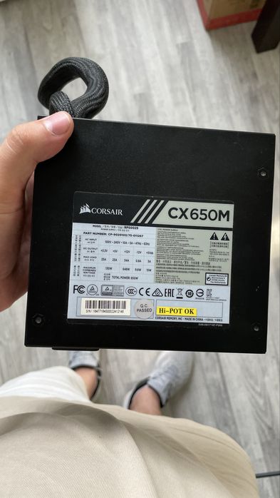 Sursa pc Corsair CX 650 M 80 PLUS bronze