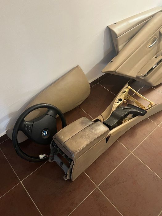 Interior complet piele BEJ BMW Seria 3 E90/91