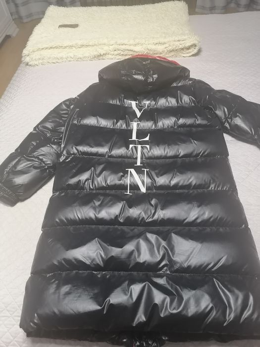 Женский длинный пуховик