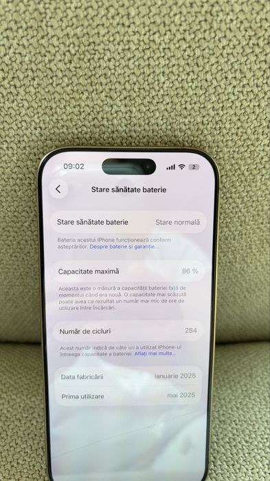 Iphone 16 pro, in garantie