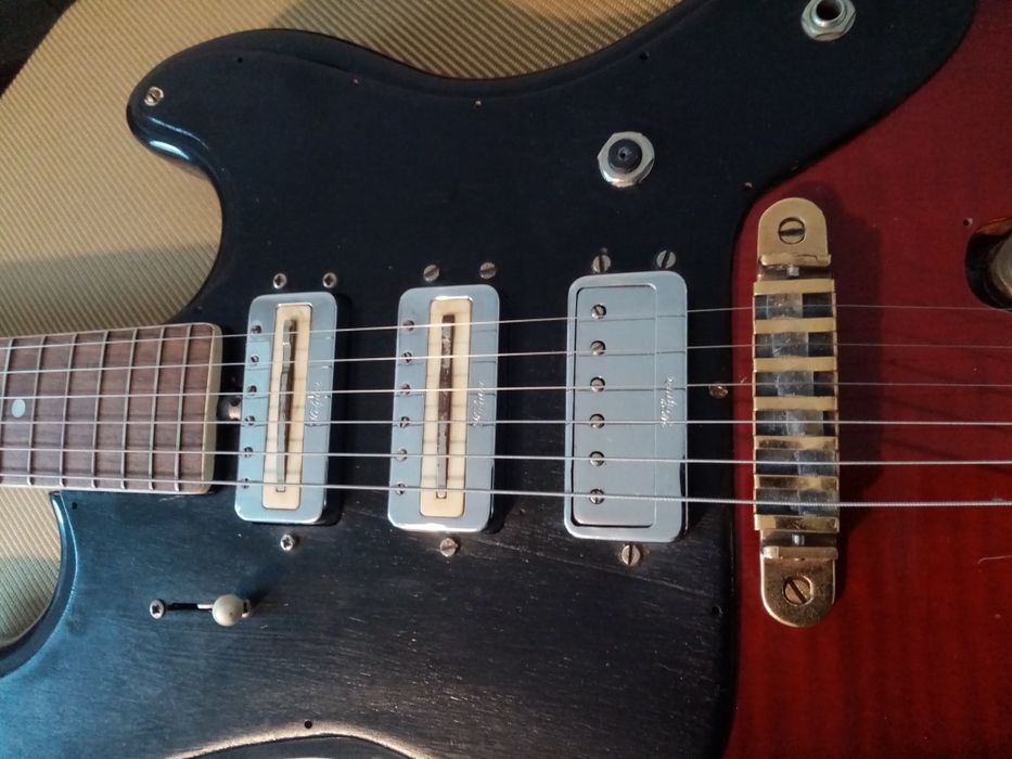 Hofner Strat HSS,1968г Made in Germany, All original.