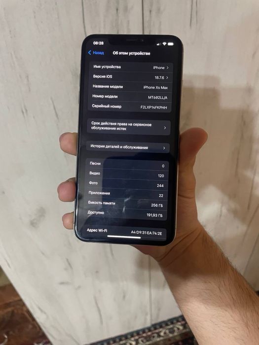 iPhone xs Max 256 gb