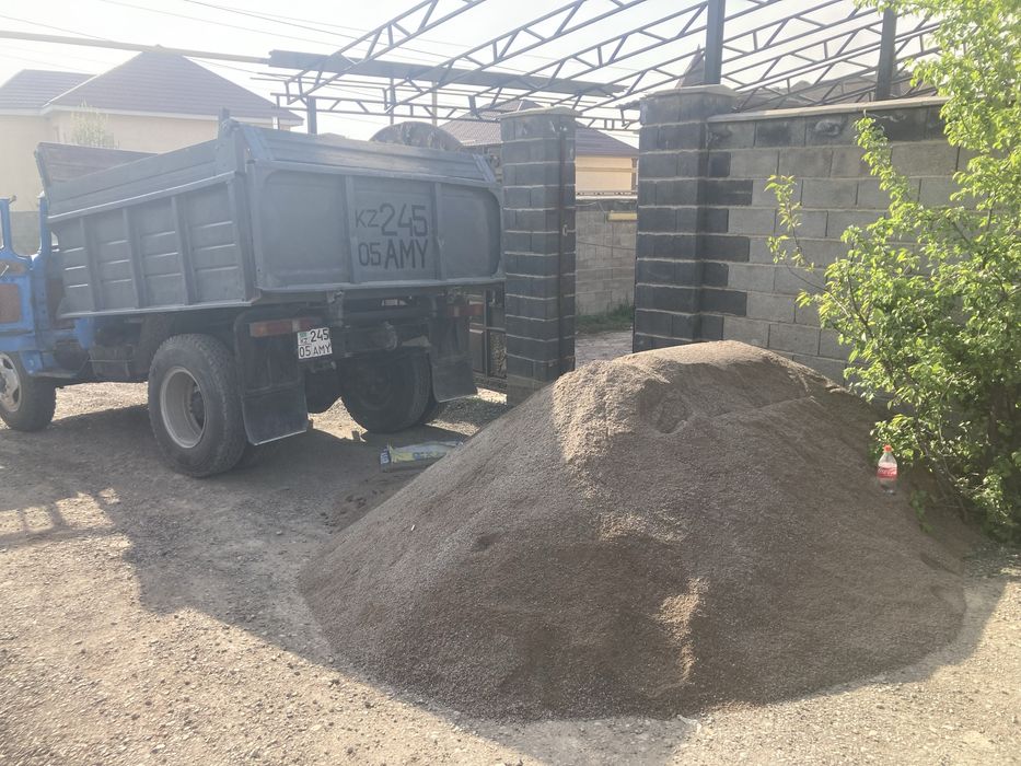 Доставка Зил! Сникерс Отсев Щебень Уголь Камень ПГС Песок Бархан