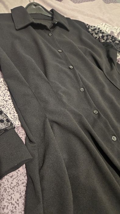 Дамка черна  рокля