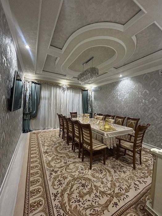 Ассалому алекум таййор кириб яшайдиган  3 етажли евро ремонтли катедж