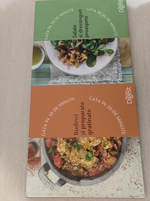 Budinci si preparate gratinate & Salate și dressinguri proaspete.