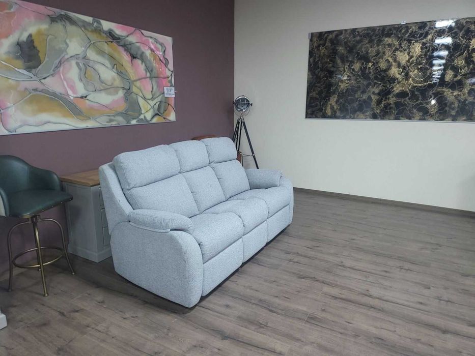 ПРОМОЦИЯ!!! Сив диван тройка от плат G Plan