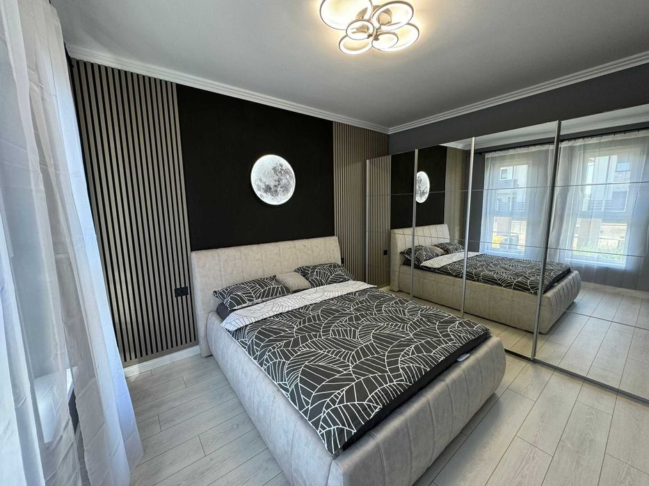 Riflaj MDF Premium grosime 2 cm- 9 lamele MDF pe panou 260x40