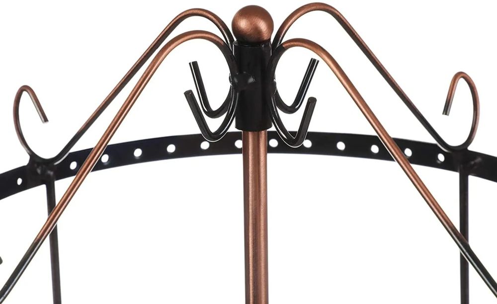 Suport/stativ rotativ, circular pentru bijuterii