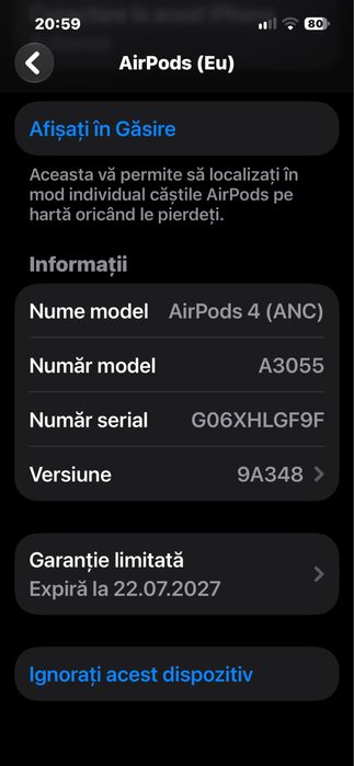 Vand Airpods 4 ANC