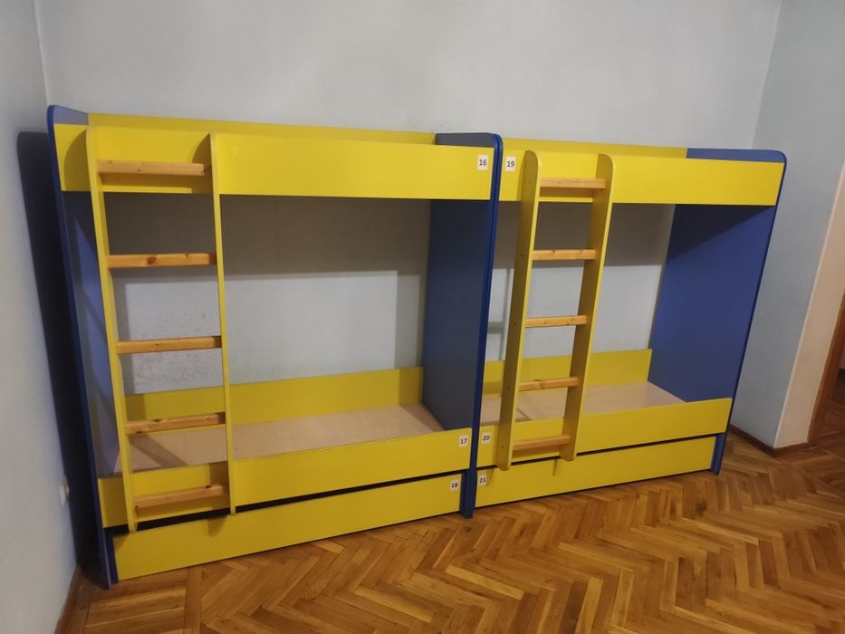 Кровать 2х ярусная для детского сада