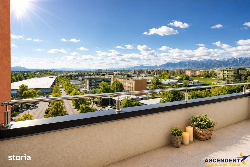 Pe 2 niveluri, Penthouse modern la bulevard, parcare, boxa, Tractorul