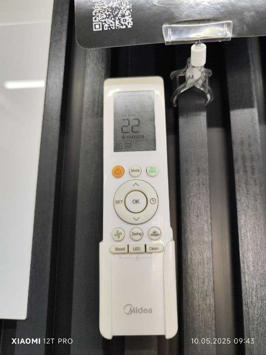 Midea кондиционер 24 70м² инвертор 10 лет гарантия
