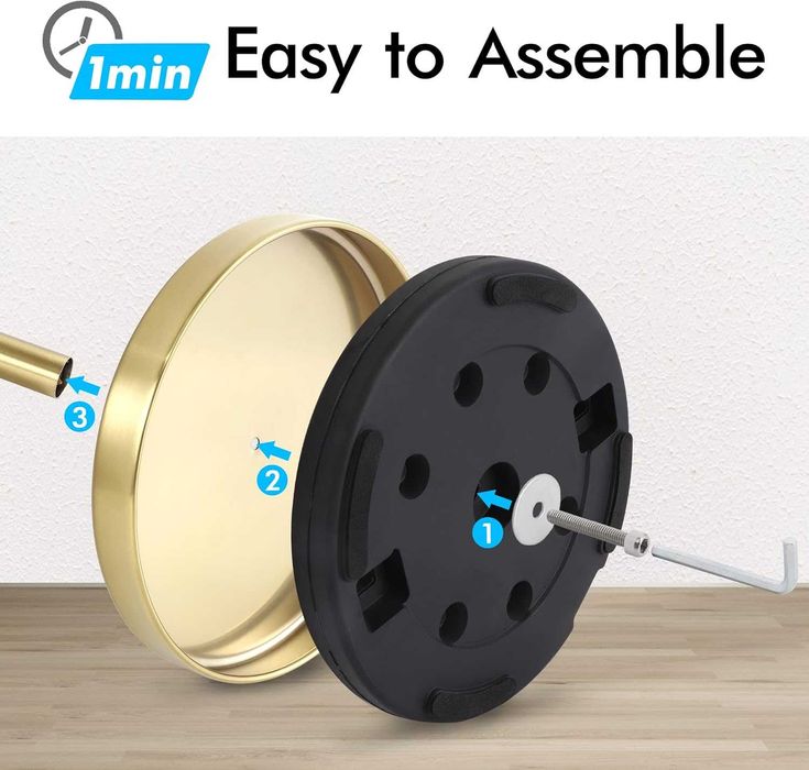 KES BPH283S1-BZ Свободностояща стойка за тоалетна хартия